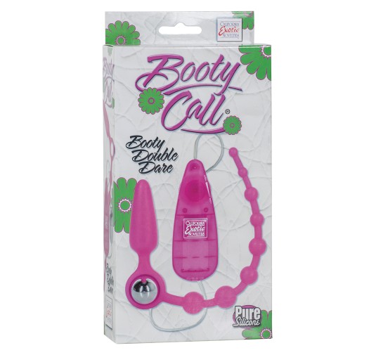 Plug/vibr-BOOTY CALL BOOTY DOUBLE DARE PINK